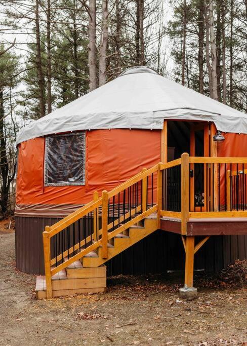 Heated & Ac Yurt Villa Penn Yan Exterior photo